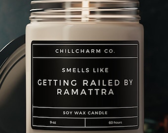 Getting Railed By Ramattra Candle Overwatch | Scented Soy Candle 9oz