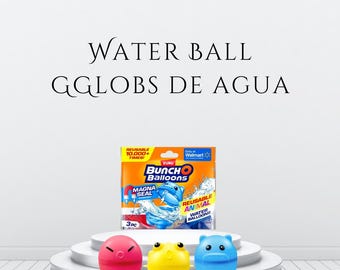 ZURU Bunch O Balloons Magna Seal Reusable Animal Water Balloons 3pc 2024