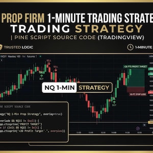 NQ Prop Firm 1-Minute Trading Strategy | Pine Script Source Code (TradingView)