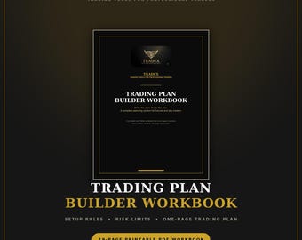 Trading Plan Builder Workbook | Futures Day Trading Risk Management (PDF)