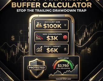 Prop Firm Risk Buffer Calculator | Stop the Trailing Drawdown Trap