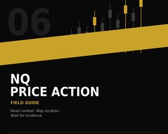 NQ Price Action Guide, Nasdaq Futures Trading Framework, Printable A4 PDF