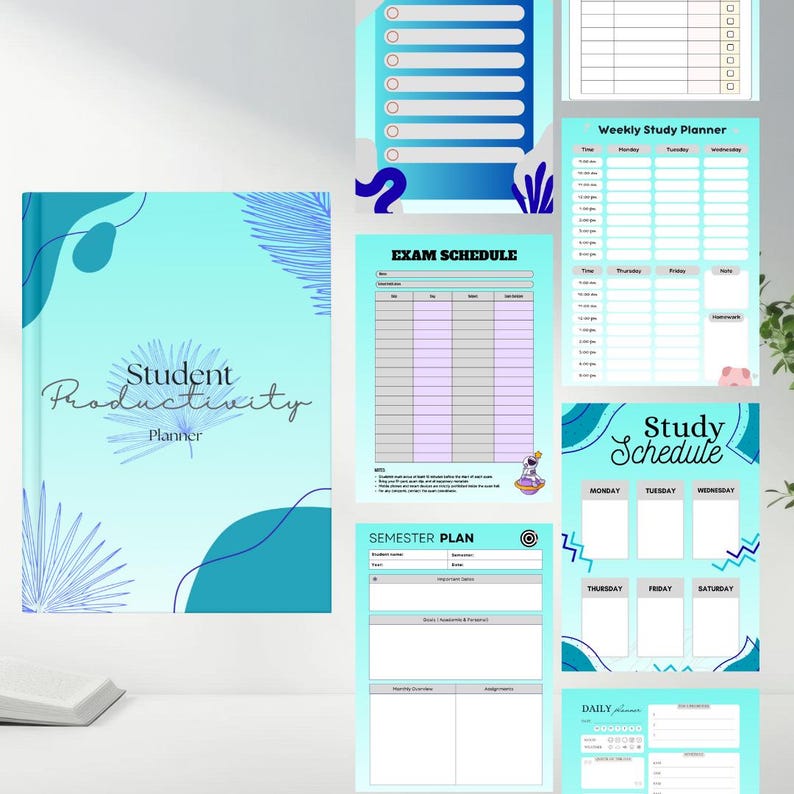 2026 Student Productivity Planner Academic Success Roadmap Blueprint ...