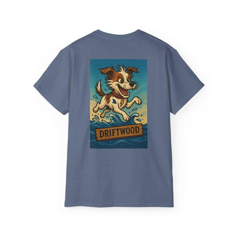 Surfing Dog Shirt for Men