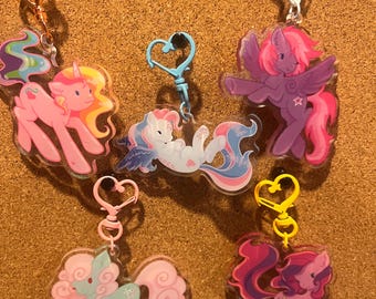 Gen 3 My Little Pony Keychains