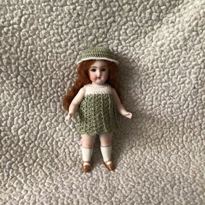 Crochet Dress Set for Doll