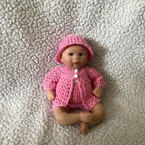 Crochet Sweater set for Doll