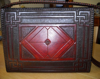 Leather Hand Tooled Custom Purses