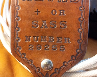 Custom Made Bullet Pouch for Cowboy Action SASS "The Stagehand"