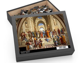 The School of Kemet Puzzle | Black History Afrofuturism Art Jigsaw (500 Pieces)