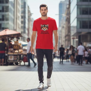 Red Panda Aviator Tee | Radicalized By Common Decency Graphic Shirt