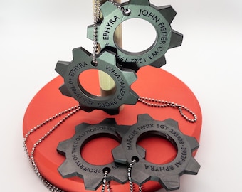 Personalized COG Tags