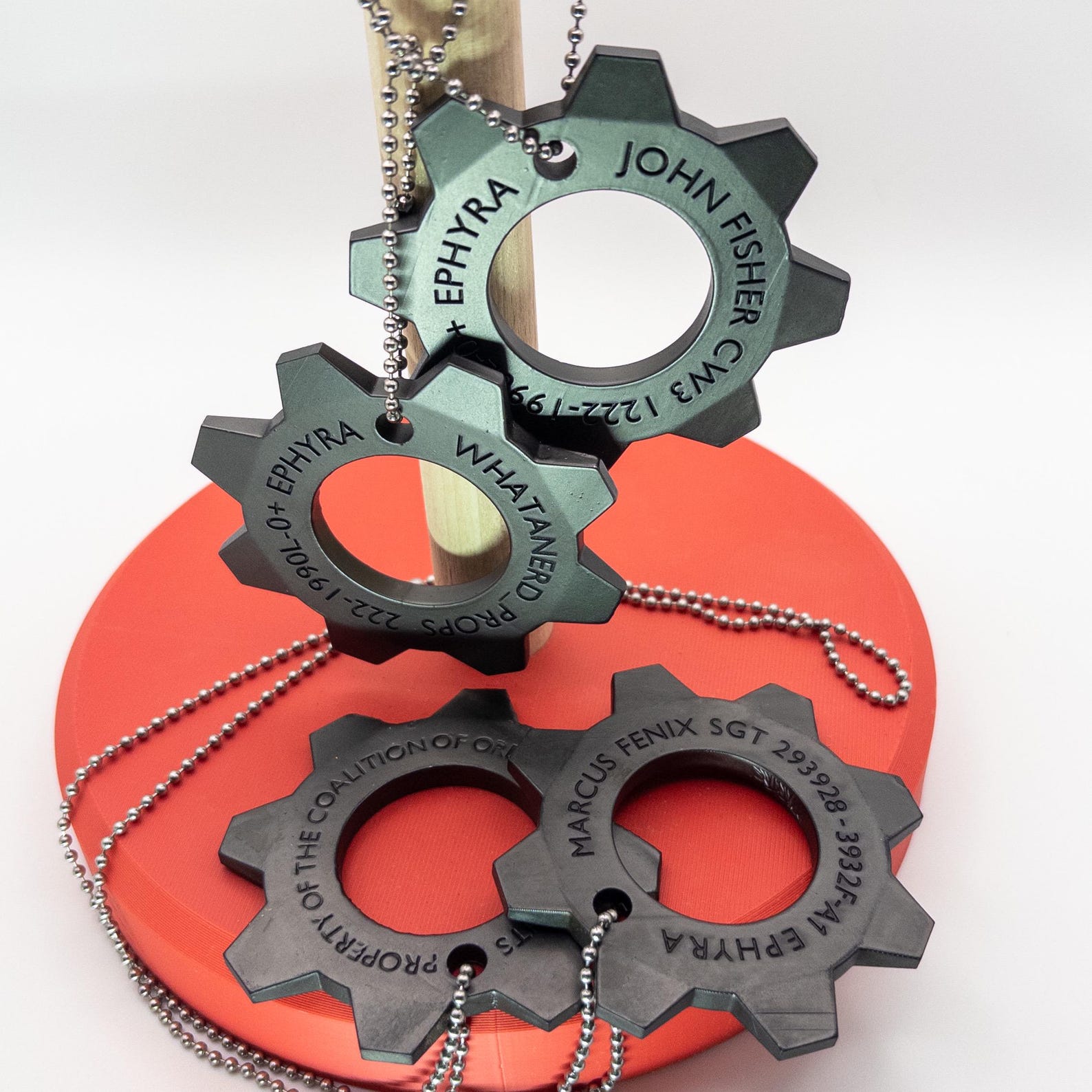 Personalized COG Tags - Etsy