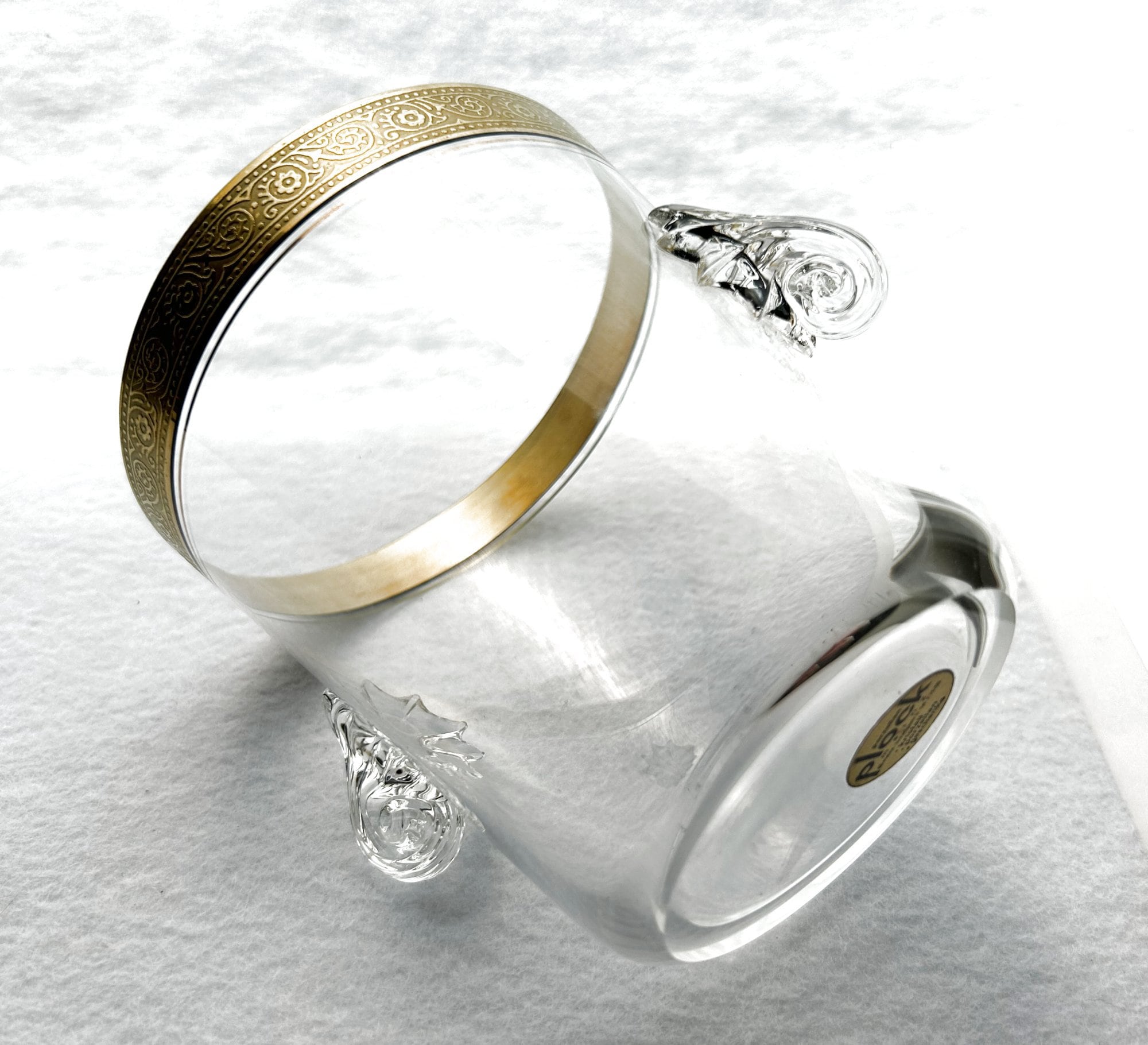 廃盤 CONNAISSEUR パターン 個人用アイスバケツ 24% 鉛クリスタル 24K