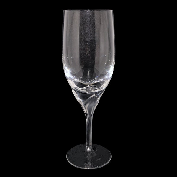 Rosenthal IRIS Pattern STUDIO LINE Beer Glass Goblet 24% Lead Crystal 1974-1991 Amberg Bavaria Germany Michael Boehm & Claus Josef Riedel