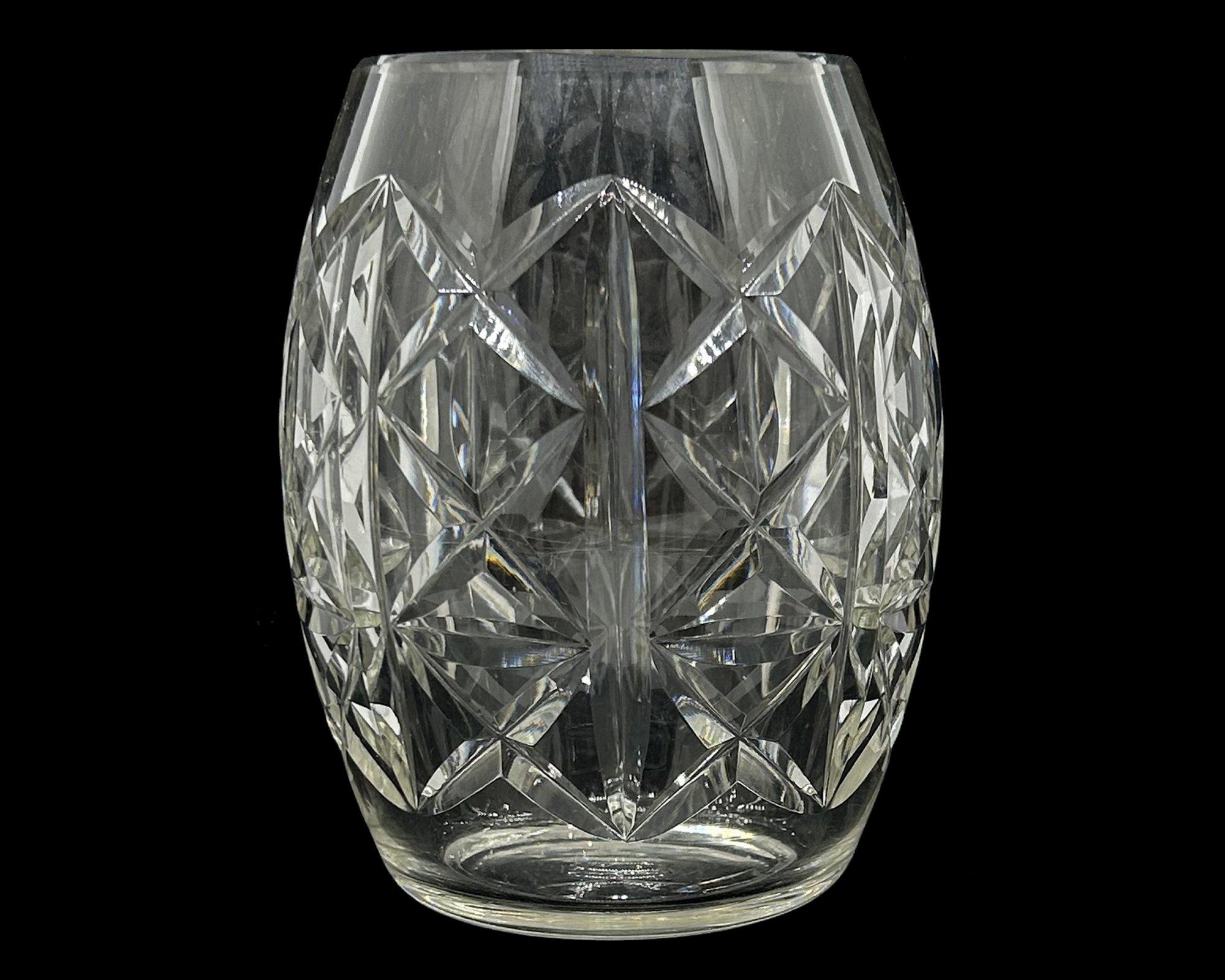 Vintage crystal vase baccarat - Etsy 日本