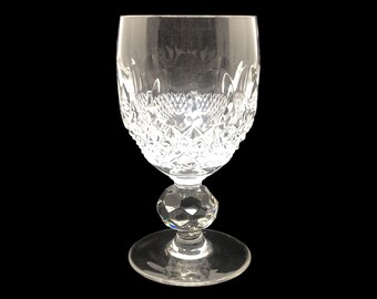 SPODE MAUREEN Pattern Wine Glass Goblet 30% Lead Crystal Barthmann Cristall Dorotheenhütte Wolfach Black Forest Baden-Württemberg Germany
