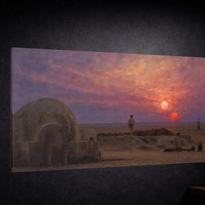 Star Wars "Binary Horizon" Canvas Print