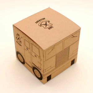 Armoured Delivery fun gift box, Instant Download image 3