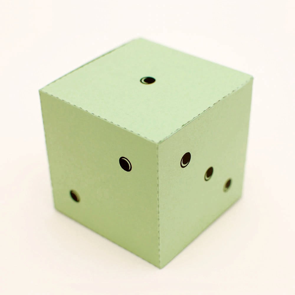 Simple Dice Printable Gift Box, Instant Download - Etsy Australia
