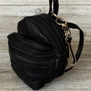 Vintage Wilson Leather Backpack Purse - Etsy display picture 3