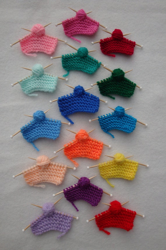miniature knitting