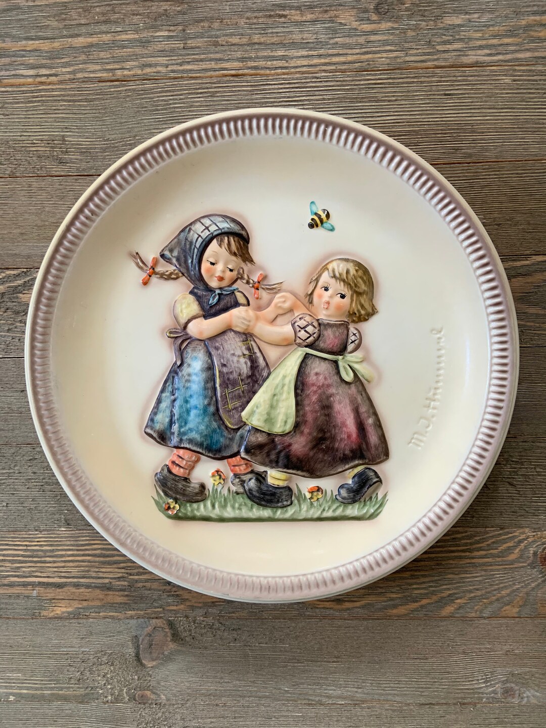 Vintage spring Dance Hummel Anniversary Collector Etsy