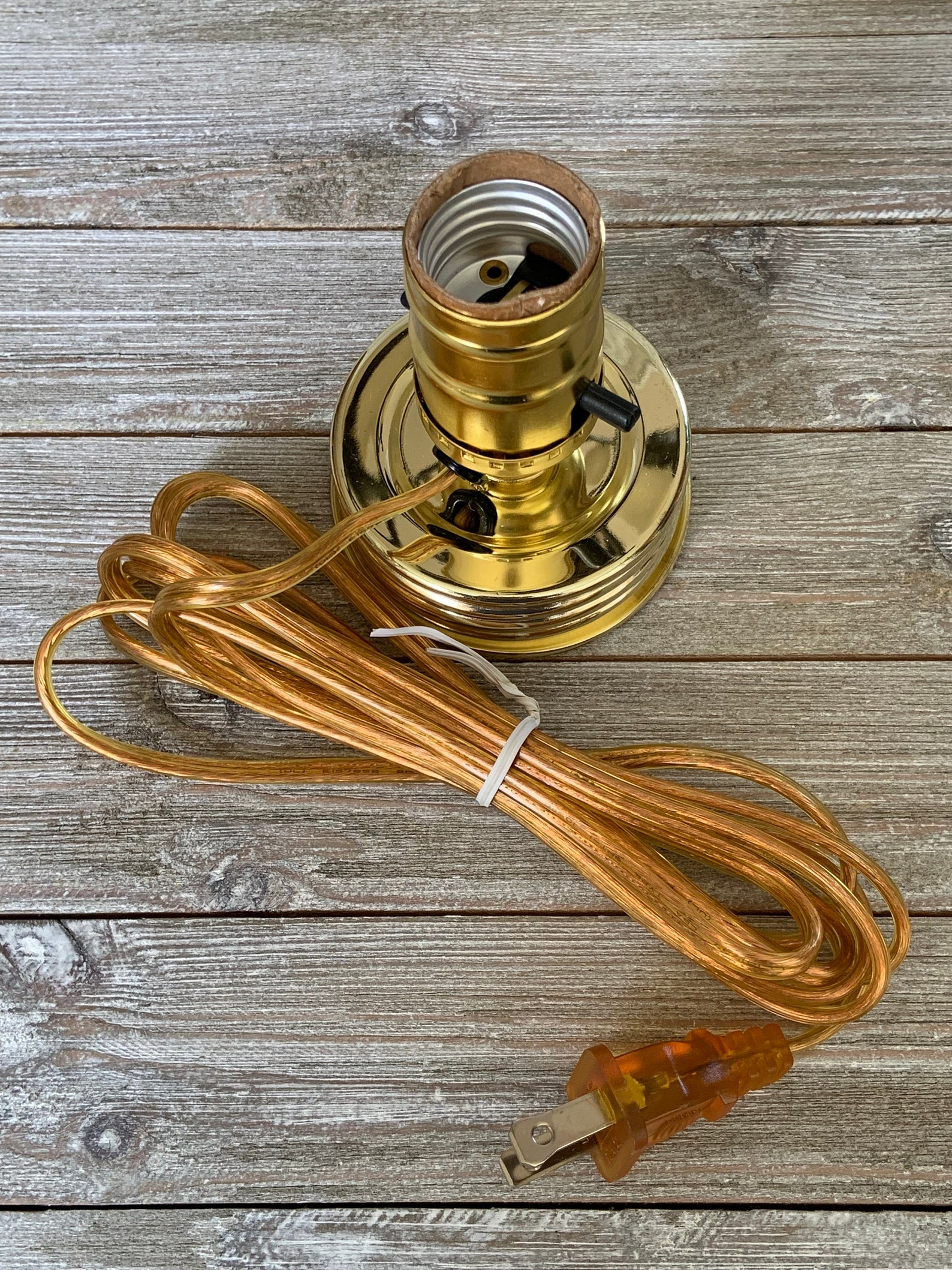 Vintage Glass Canning Jar Electric Table Lamp Kit Etsy