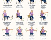 chair fitness for older adults | home workout | gym | exercise