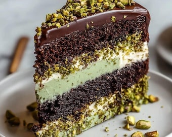 Dubai Schokoladen-Pistazien-Kuchen HERUNTERLADEN