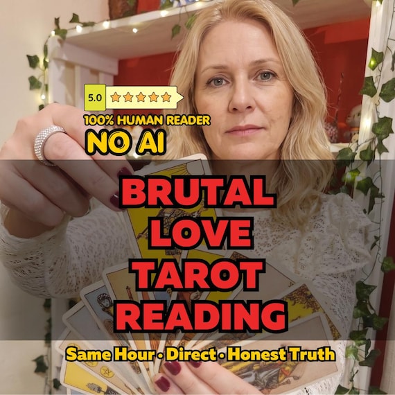 Same-Hour Brutal Love Tarot Reading | No Sugarcoating Relationship Truth | Soulmate & Future Insight | Written Report