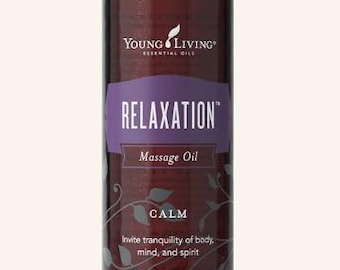 RELAXATION Massage Oil by Young Living 8oz.