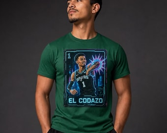 El Codazo Spurs Unisex Tshirt | Loteria Style Sporen Grafik-T-Shirt