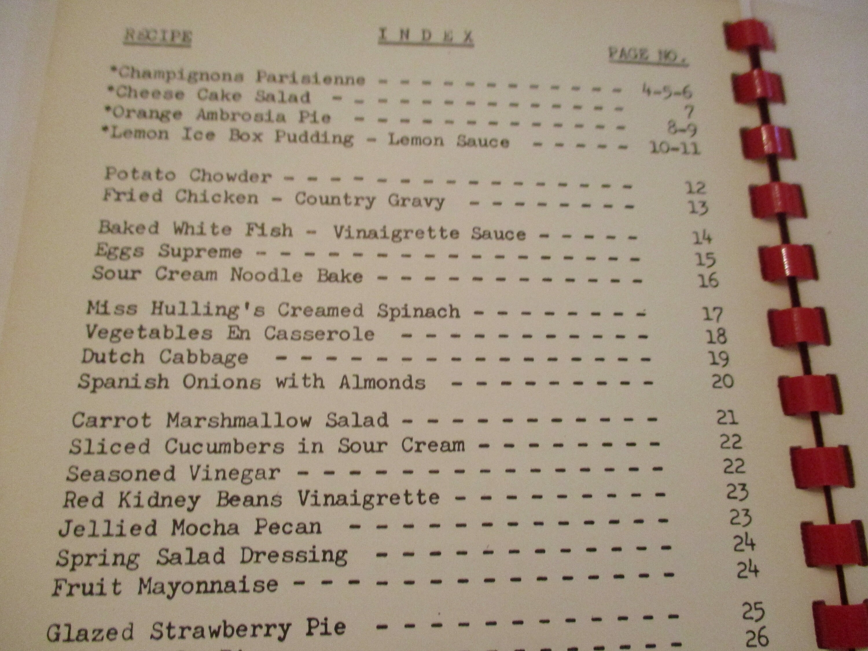 Miss Hulling's Own Cookbook 1962 40 Pgs Soft Cover Coil Binding; Rare ...