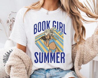 Self Care Reader Shirt, Introvert Book Tee, Funny Book Girl Summer Top, Beach Vacation Gift, Comfort Colors 1717