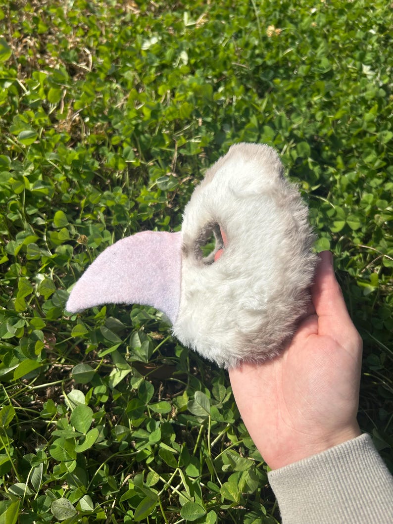 Barn owl therian half mask (willing to modify) image 2