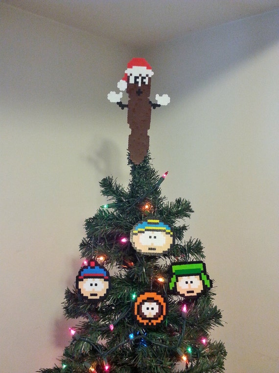 South Park Mr Hanky The Christmas Poo Perler Bead Christmas Etsy