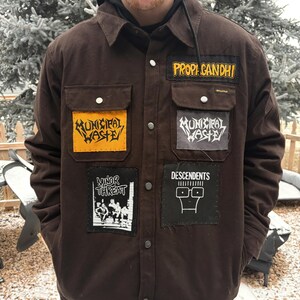 Punk Metal Patch-jacka