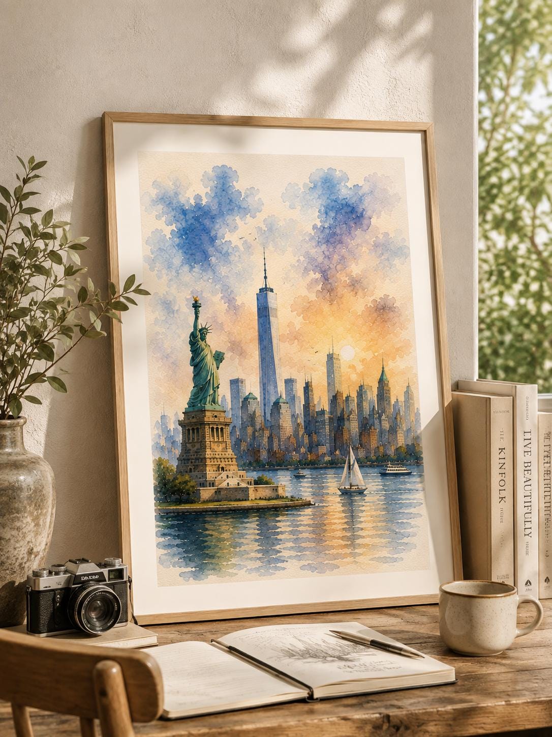 Statue of Liberty Poster - Etsy
