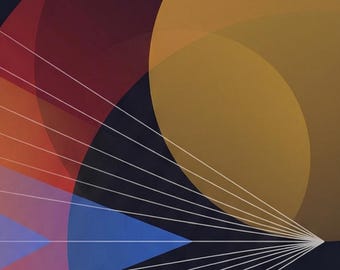 Abstracte Wall Art, Abstrakte Bilder, 3 Poster im Set, sehr gute Qualität