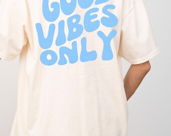 Good Vibes Only T-shirt for teen girl gift for mom shirt for back to school outfit for pool day shirt for women apparel for back to school