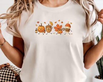 Fall shirt women spooky season shirt autumn clothing autumn gift fall gift for halloween shirt for women fall shirt for fall apparel