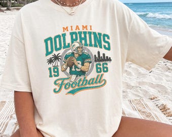 Miami Dolphins Football Shirt for dolphins fan gift for football lover tee for football mom gift for Miami dolphins fan