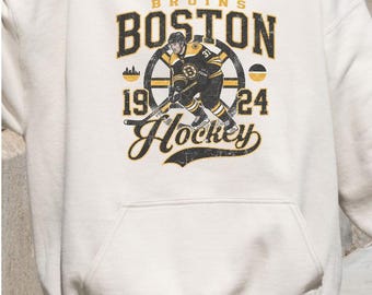 Boston Bruins Hoodie for bruins fan gift for hockey lover sweatshirt for hockey mom apparel for bruins fan hoodie for hockey mom
