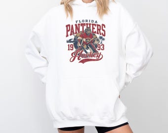 Florida Panther Hockey Hoodie for hockey lover gift for hockey mom sweatshirt for panthers fan apparel for NHL fan gift for panthers fan
