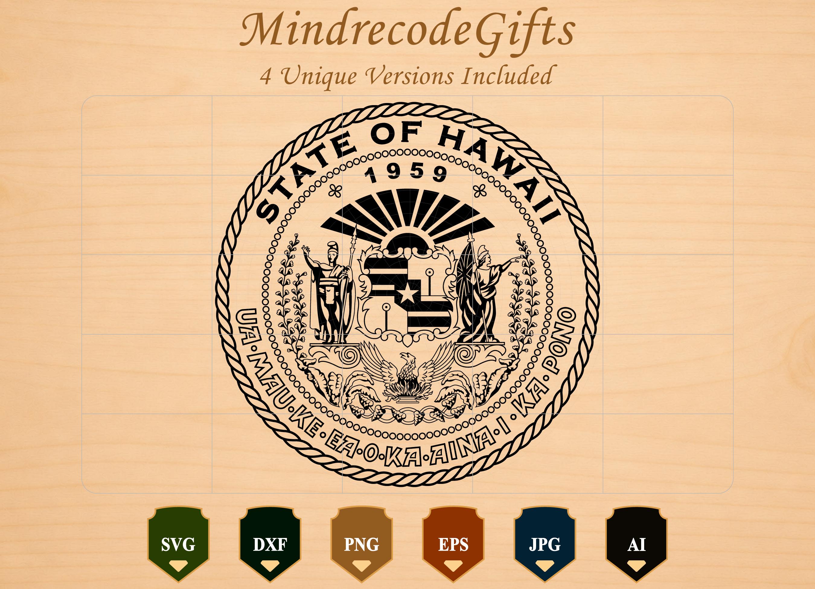 Hawaii emblem - Etsy 日本