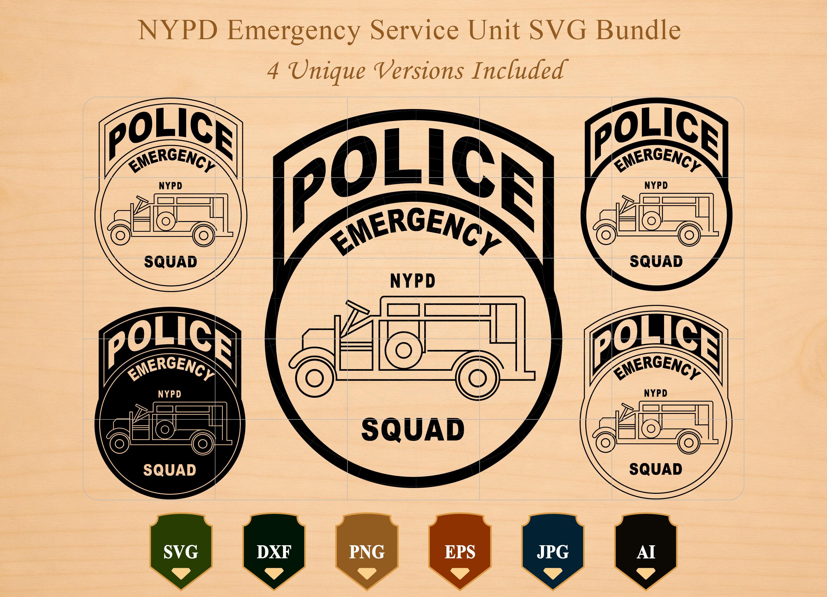 Nypd Emergency Service Unit - Etsy