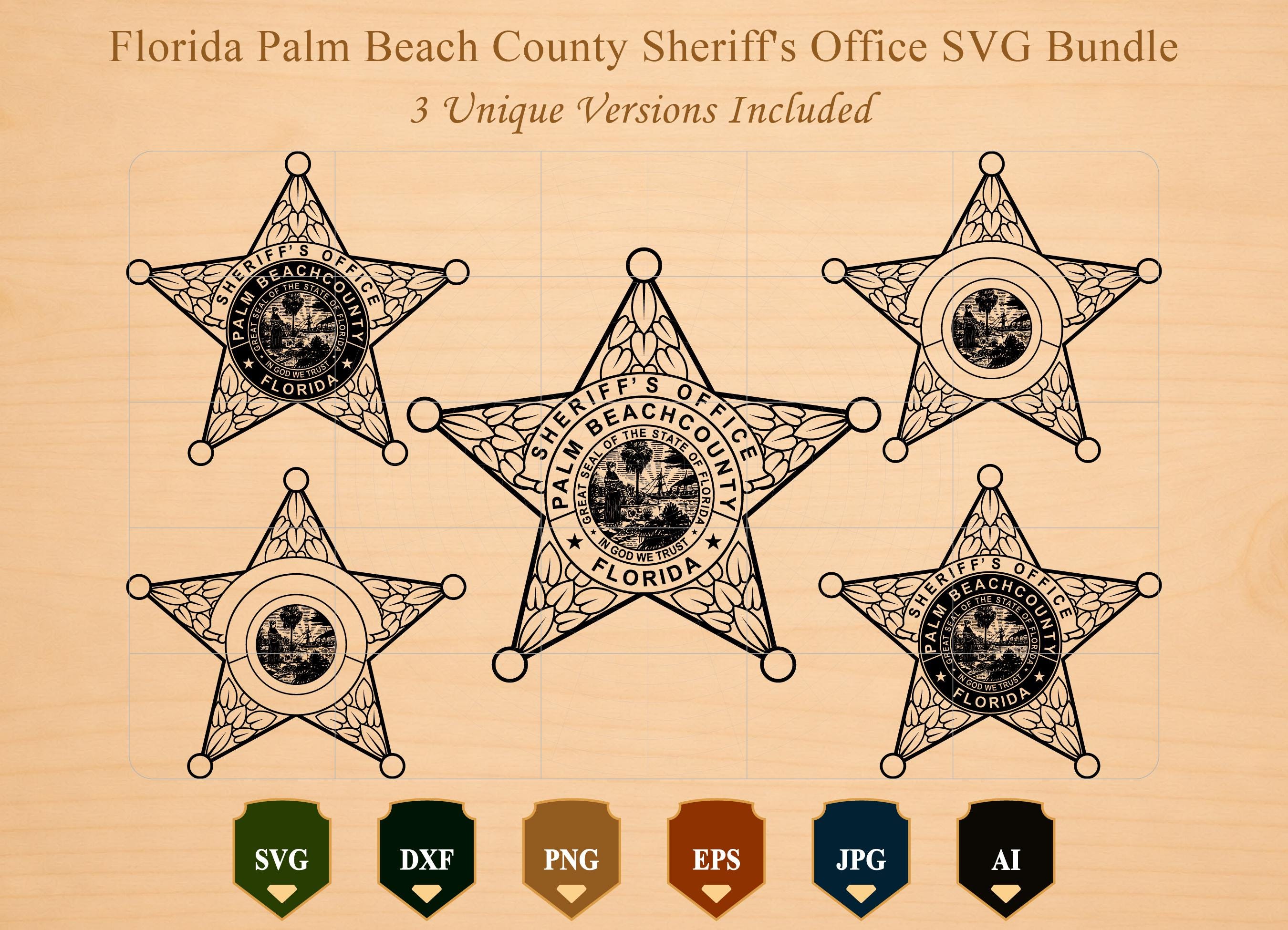 Palm Beach Sheriff - Etsy