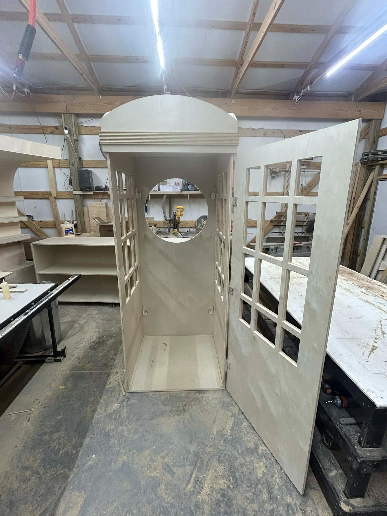 Booth File Collapsible Phone Booth --CNC File--event Decor File - Etsy