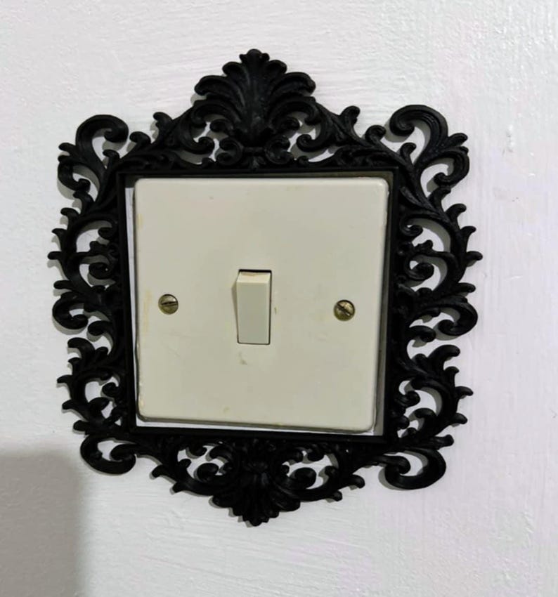 Gothic Ornate Light Switch Frame - Etsy